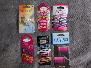 NEUF, lot d'accessoires pour cheveux