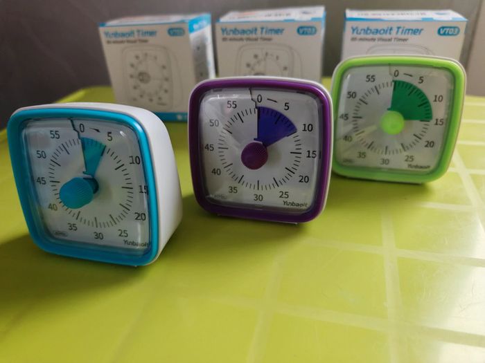 Lot de 3 timer visuel - photo numéro 2