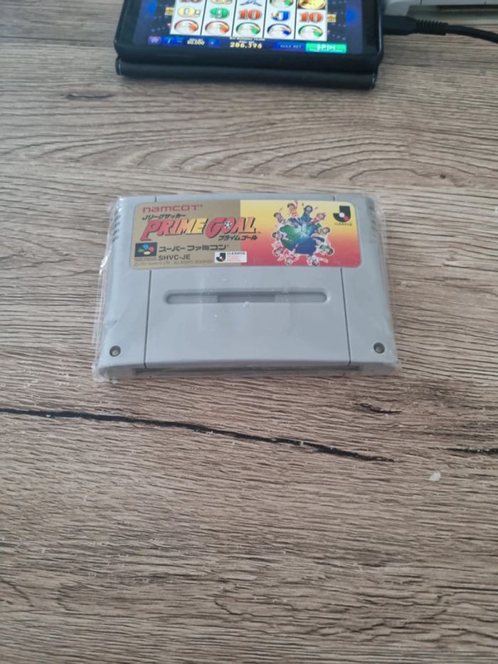 Prime goal super famicom nintendo en loose - photo numéro 1