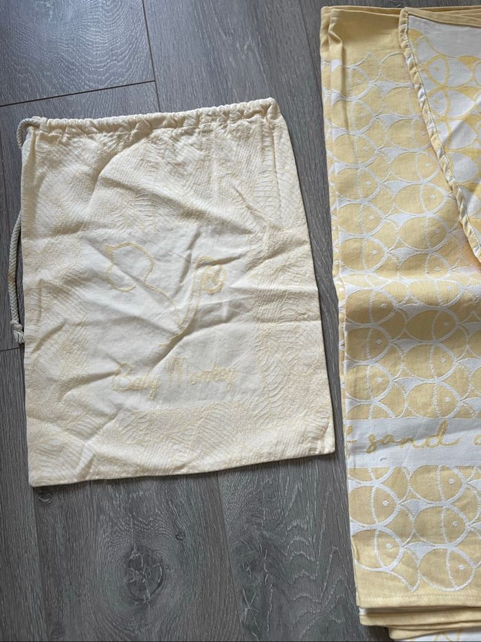 Écharpe de portage de la marque Baby Monkey Taille 6 50% coton 50% lin linen - photo numéro 3