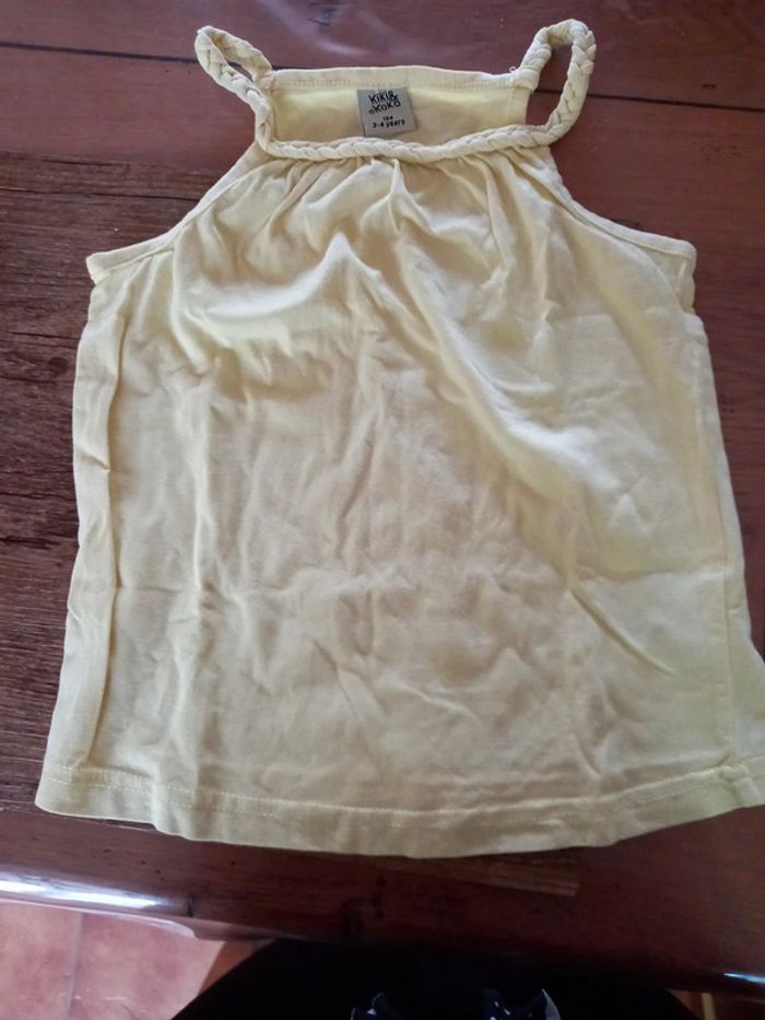 Débardeur jaune