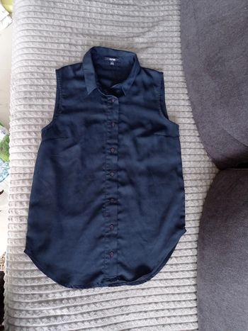 Chemise en voile opaque