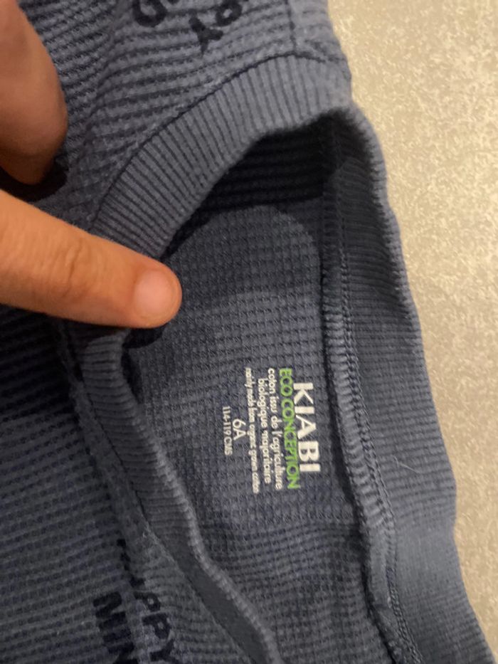 Tee shirt manche longue kiabi - photo numéro 3