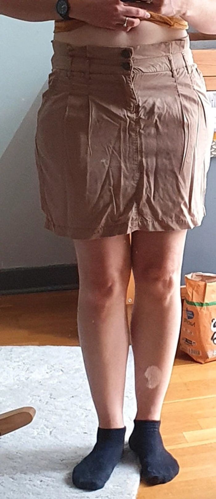 Jupe beige bonobo - photo numéro 3