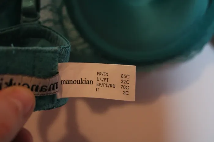 soutien gorge manoukian bleu turquoise - photo numéro 7