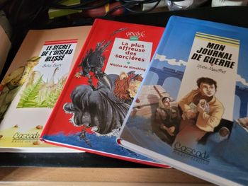 Livres collection cascade