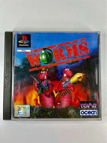 Jeu PS1 : Worms - complet avec notice