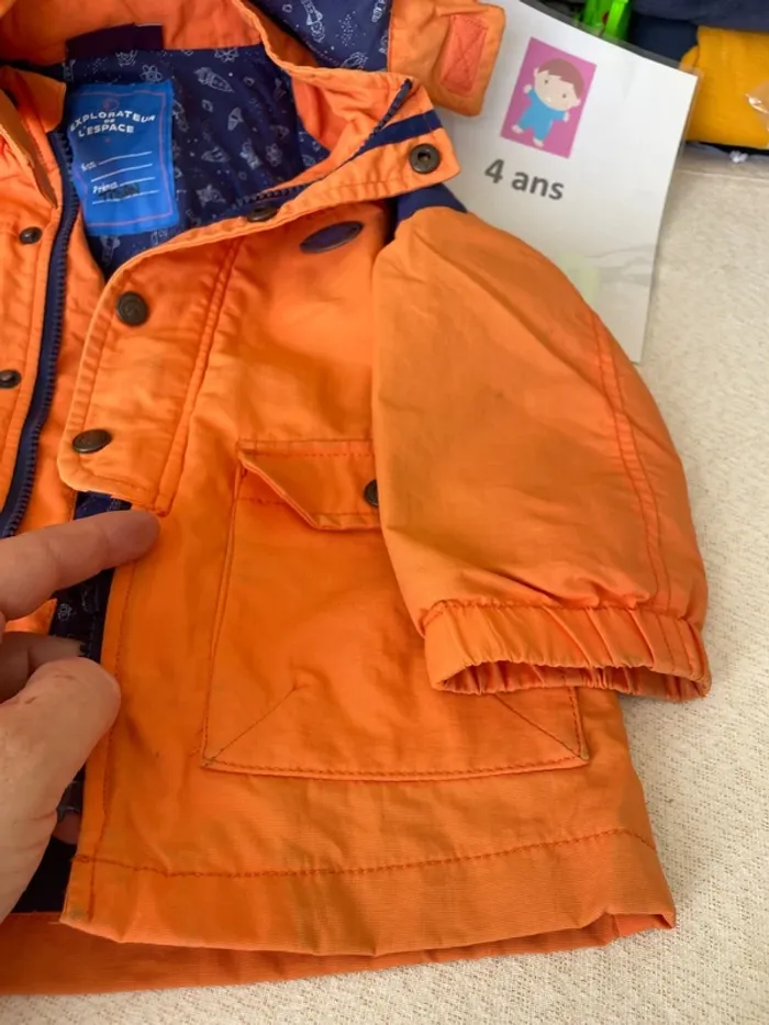 Imperméable 3 en 1 sergent Major 4 ans - photo numéro 7