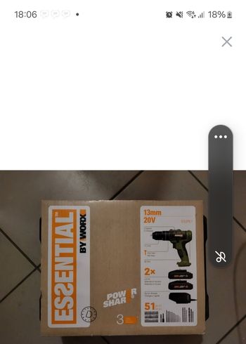 Perceuse-visseuse sans fil 