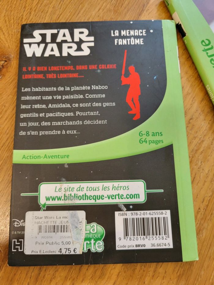 Lot de 2 livres 6/8 ans Star Wars - photo numéro 3