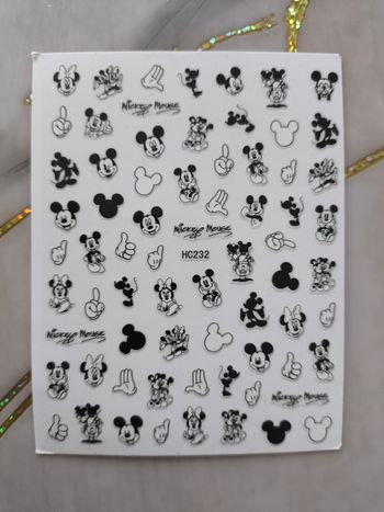 Stickers ongle Mickey