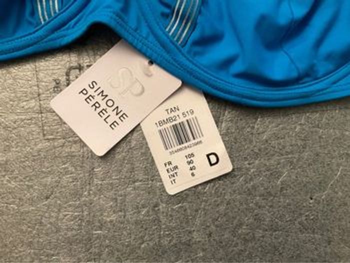 Haut maillot Simone Pérèle bleu neuf - photo numéro 2
