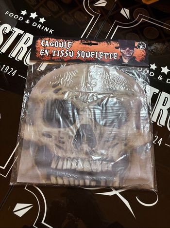 Masque citrouille Halloween neuf