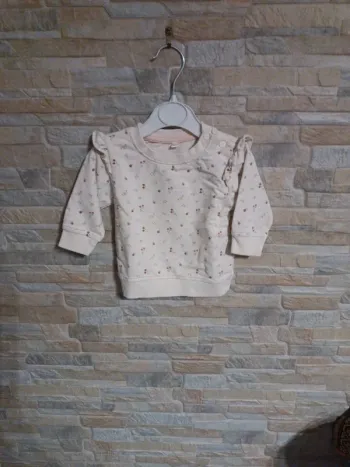 Sweat écru fleuri Zeeman 3M