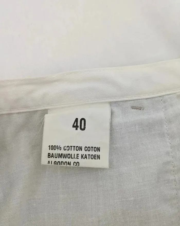 Pantalon d'été vintage en coton - Bensimon - taille 38 - photo numéro 5
