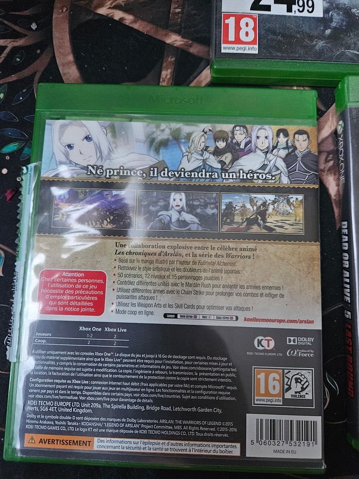 Lot 3 jeux Xbox one - photo numéro 3