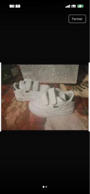 Baskette bébé Lacoste 