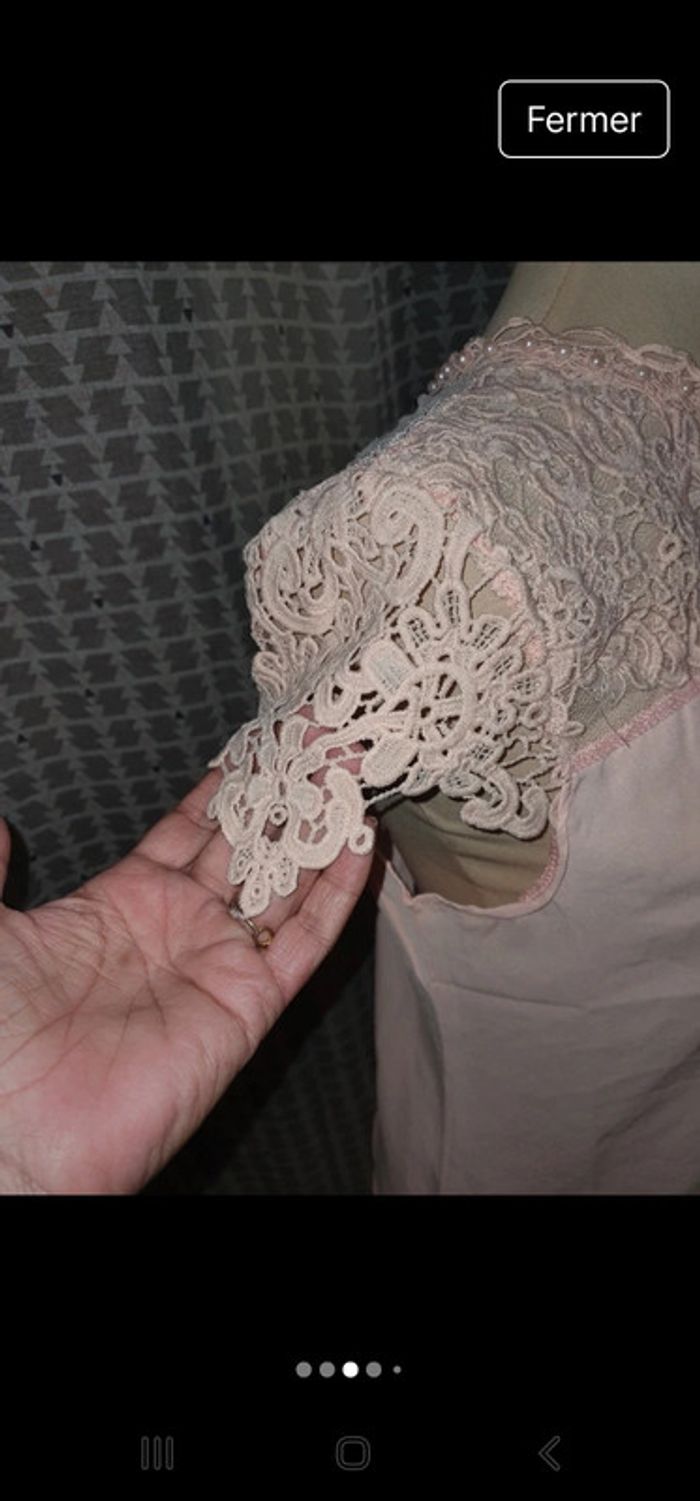 Haut dentelle neuf - photo numéro 3