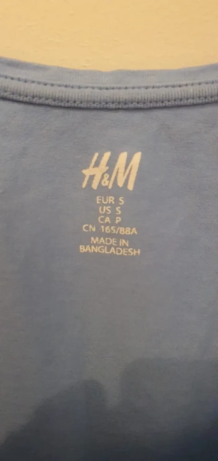 H&M - Débardeur bleu - photo numéro 3