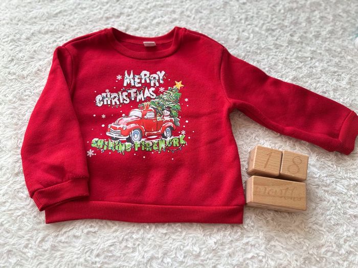 Pull de noël 18/24 mois