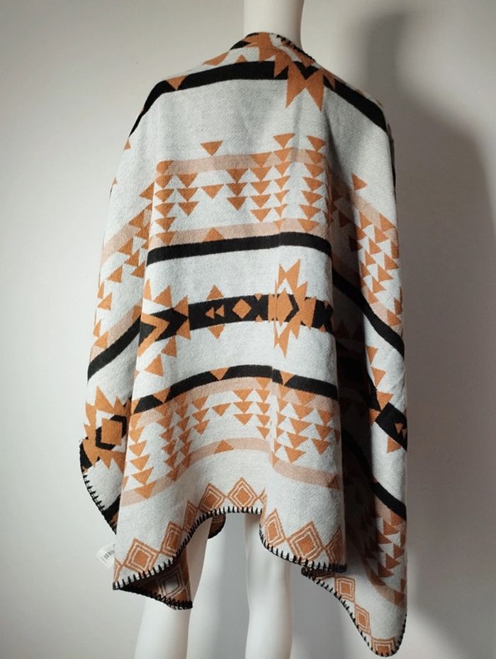 Poncho camel oversize Promod - photo numéro 3