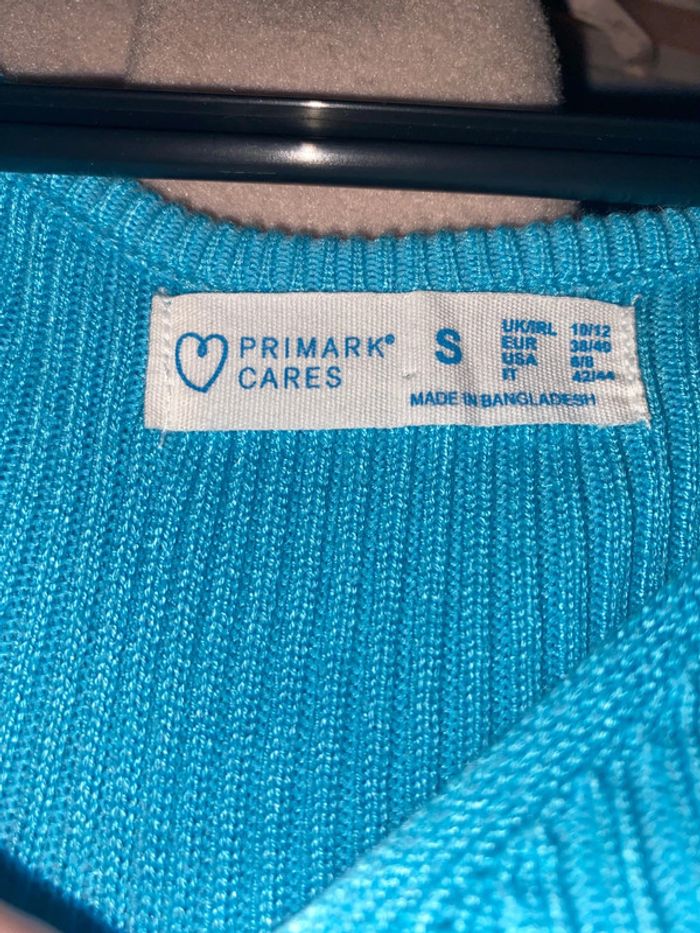 Pull turquoise primark - photo numéro 3