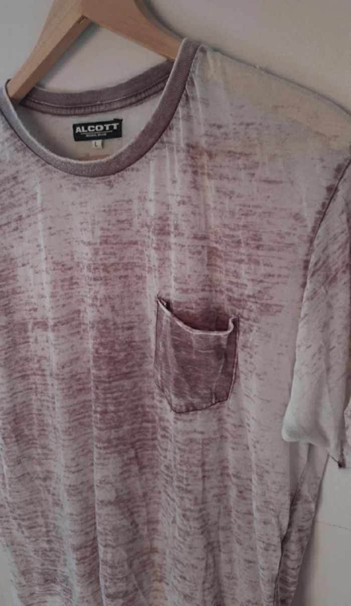 Tee-shirt délavé léger - photo numéro 5