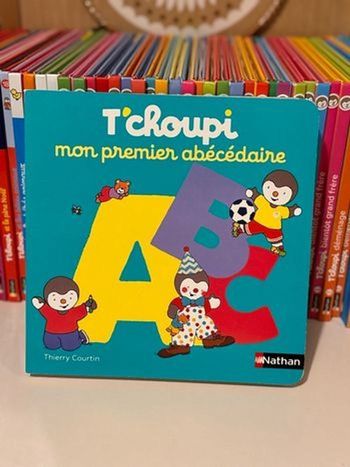 Livre tchoupi mon premier abécédaire 