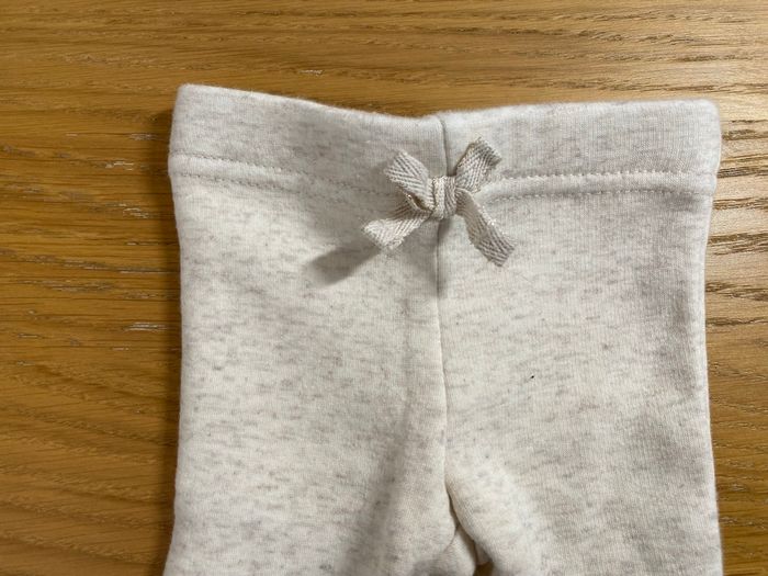 Tape à l’Oeil Pantalon polaire crème Taille 3 mois - photo numéro 4
