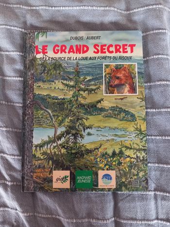 Livre Enfants Le Grand Secret de la Source de la Loue aux Forets du Risoux