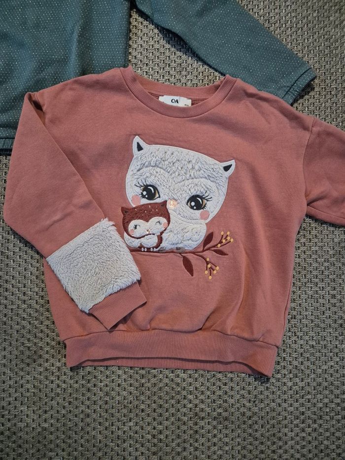 Lot de 2 pulls fille - 8 ans - photo numéro 2