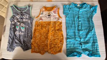 Lot de 3 combi shorts garçon 24 mois