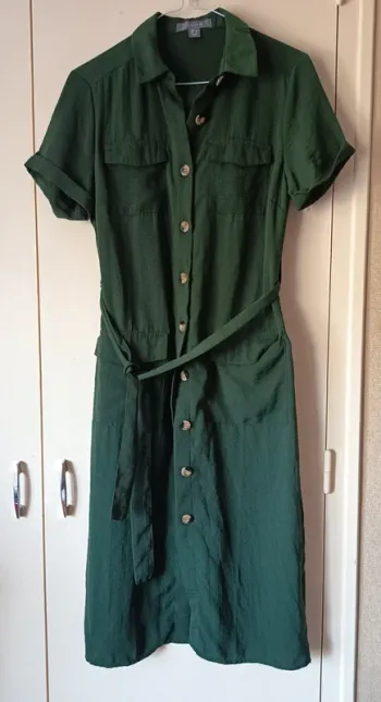 Robe mi longue manches courtes (A262)