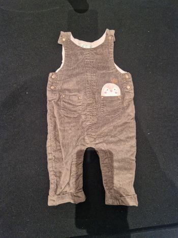 Salopette Mes petits cailloux 9 M