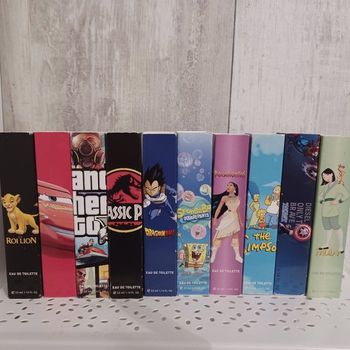 Lot de 10 parfums enfants neufs