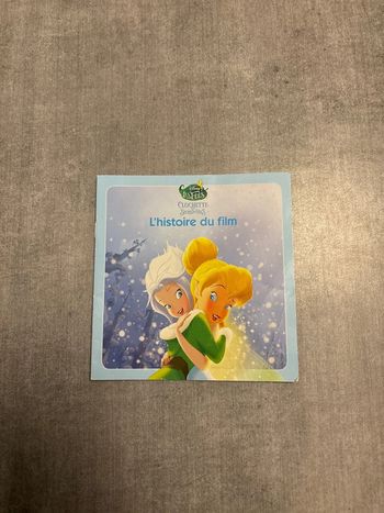 Livre Disney clochette et le Secret des fées, l’histoire du film