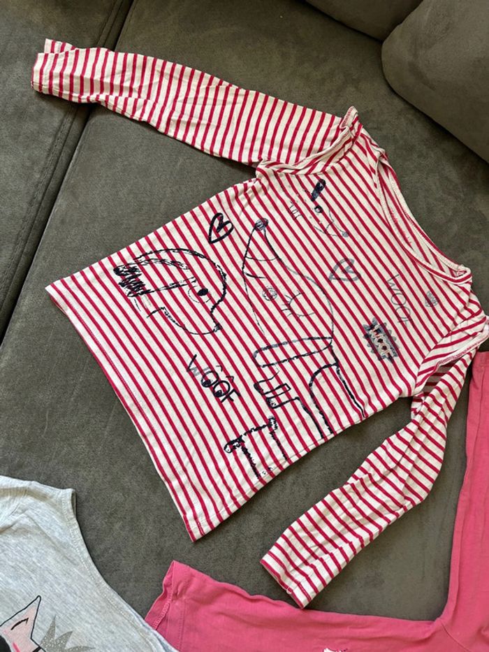 Lot 3 tee shirt motif animaux - photo numéro 2