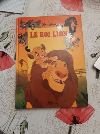 Gros livre disney le roi lion