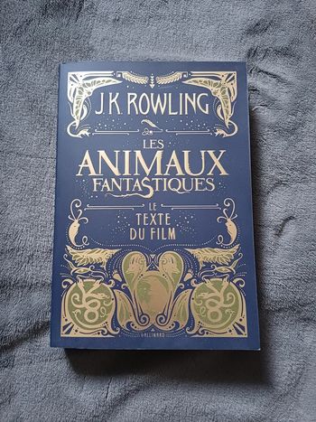 Livre Les animaux fantastiques : Le texte du film