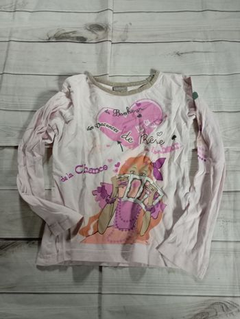 Haut de pyjama fille