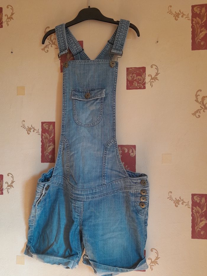 Salopette short