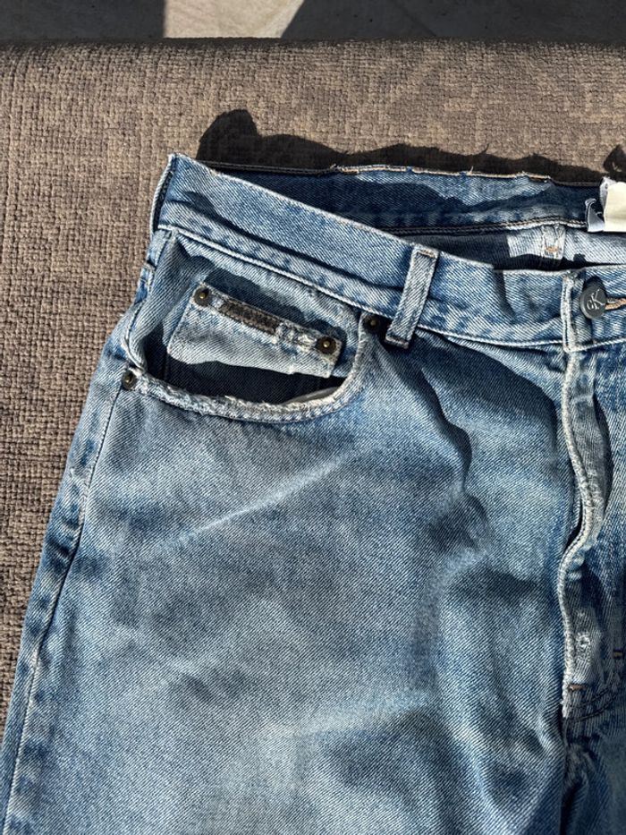 Jean Calvin Klein Jeans vintage - Taille 36 - Denim clair - photo numéro 5