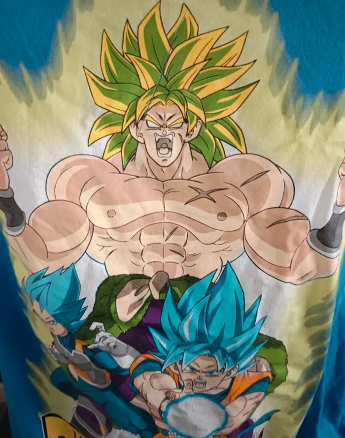 🔗 t-shirt dragon ball taille L 💜 - photo numéro 2