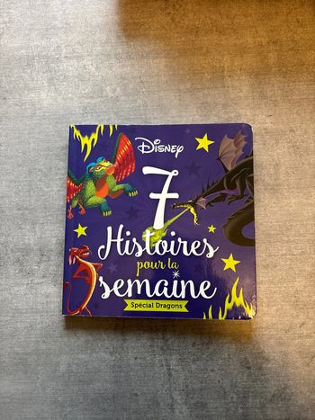 Livre Disney 7 histoire pour la semaine spéciale dragon