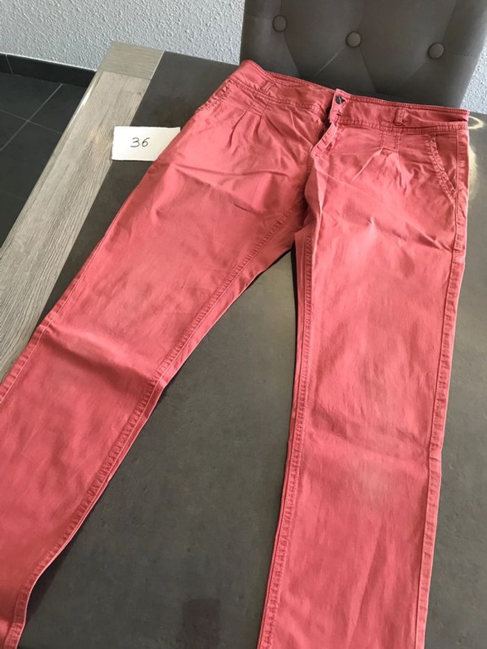 Pantalon cache cache rouge