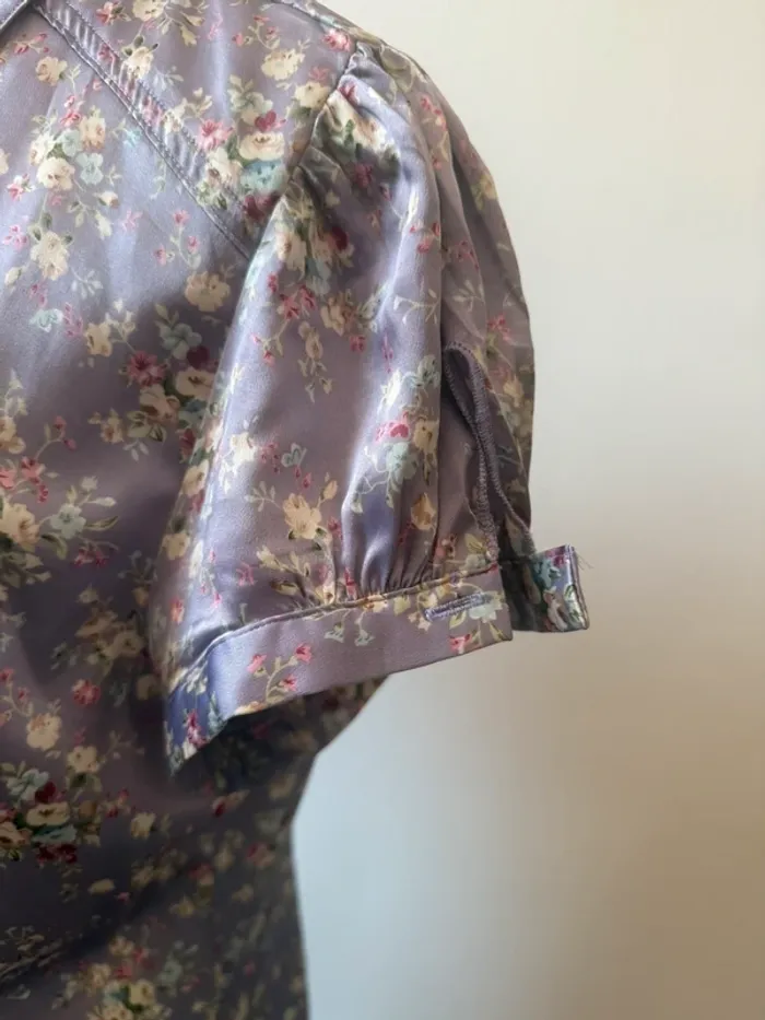 Chemise Lynn Adler – 100 % soie – Taille L - photo numéro 3