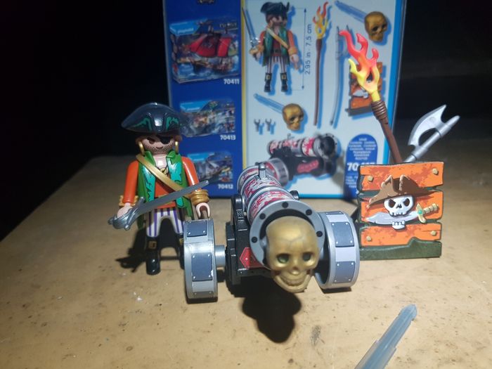 Boite playmobil pirate