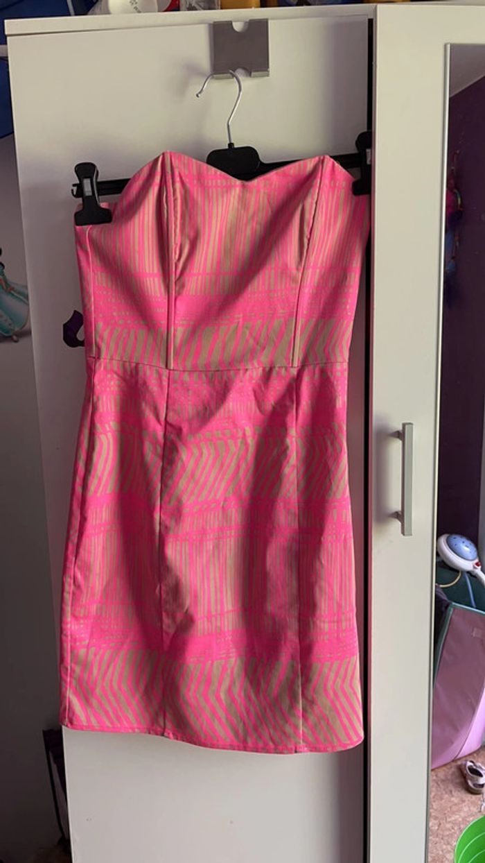 Jolie robe bustier taille 34