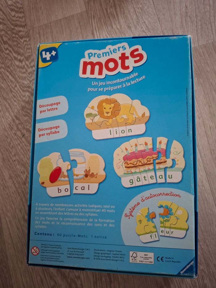 Jeu Ravensburger Premiers mots - photo numéro 2