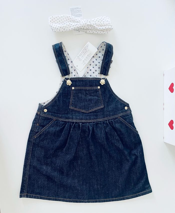 Robe en jean et bandeau Petit Bateau - photo numéro 5